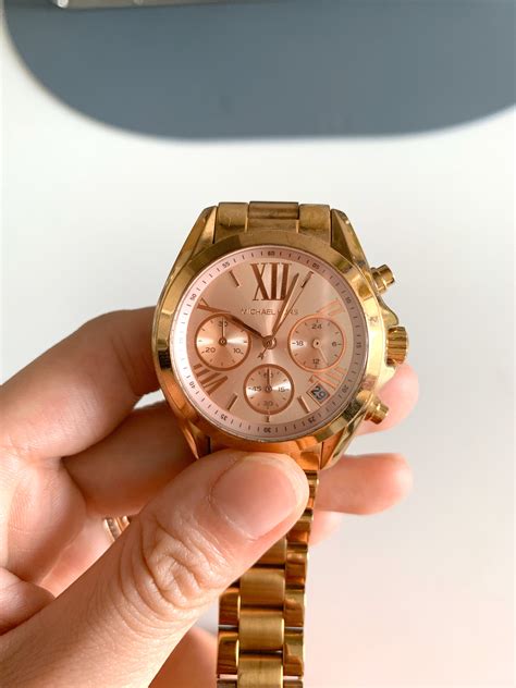 mens rose gold watch michael kors|michael kors mk 5799.